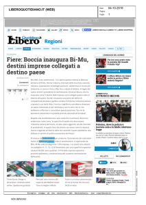 Fiere: Boccia inaugura Bi-Mu, destini imprese collegati a - 30.BI-MU