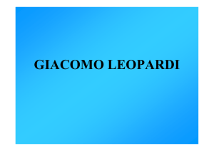 Giacomo Leopardi