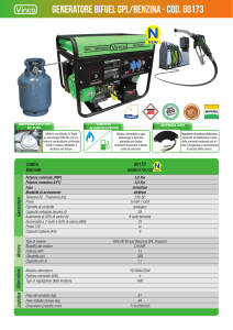 Generatore BIFUEL GPL/BENZINA