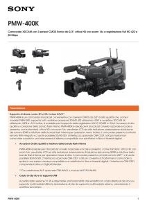 PMW-400K Brochure