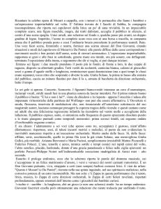 Ricantare la celebre opera di Mozart a cappella, con i rumori e le