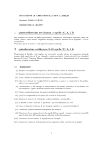 1 quattordicesima settimana 3 aprile 2013, 2 h 2 quindicesima