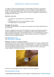 Scheda docenti – Dinamo di una bicicletta