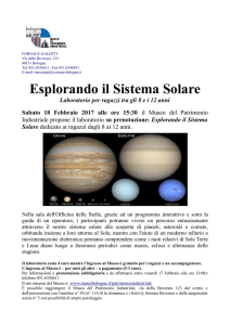 Esplorando il Sistema Solare