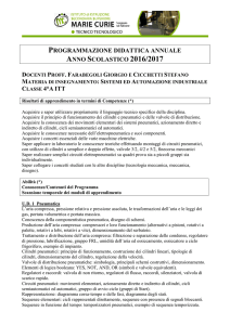 Sistemi ed Automazione Industriale
