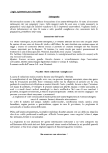 Foglio informativo per il Paziente