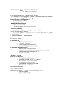 - Il S.I. Grandezze fisiche fondamentali. Multipli e sottomultipli