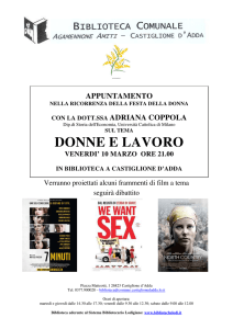 festa della donna 10 marzo - Comune di Castiglione d`Adda