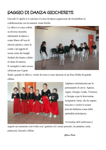 SAGGIO DI DANZA GIOCHERETE