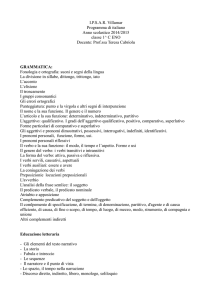 ITALIANO 1^C ENO  - IIS Vignarelli Sanluri