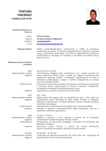 Scarica il curriculum