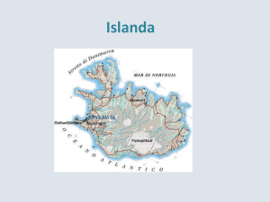 L`Islanda - Scuola Dame Inglesi