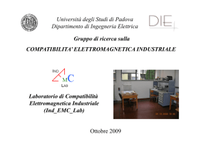 Gruppo di ricerca sulla COMPATIBILITA` ELETTROMAGNETICA