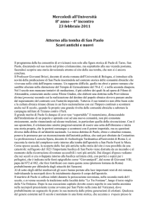 sintesi dell`incontro
