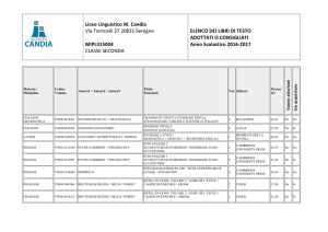 Libri di testo II 16-17