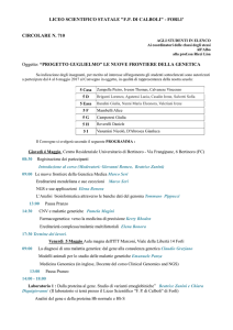 PROGETTO GUGLIELMO