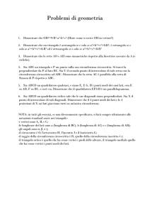 Problemi di geometria