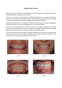 Estetica del sorriso