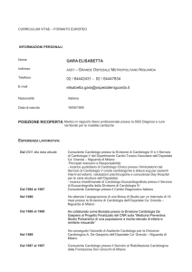 GARA Elisabetta CV