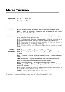 Marco Turriziani - Provincia di Frosinone