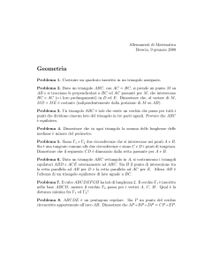 Geometria - Disfida matematica