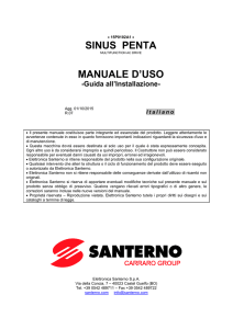 sinus penta manuale d`uso