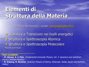 Elementi di Struttura della Materia