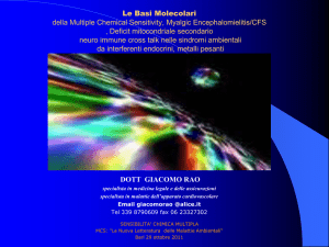 Dott Giacomo Rao - Associazione Tutela Ecologica.