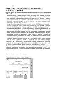 MARKETING E PRODUZIONE NEL PRONTO