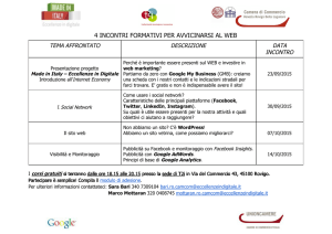 4 incontri formativi gratuiti
