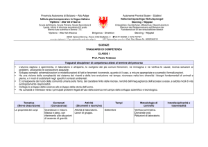 Scienze - Istituto Pluricomprensivo Vipiteno Alta Val d`Isarco