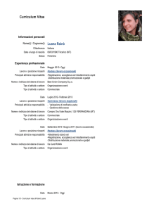 Curriculum Vitae Europass