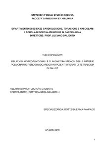 Tesi di specialità