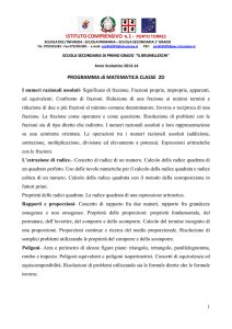 matematica classe 2d - Istituto Comprensivo N.1 – Porto Torres