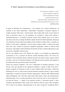 olografico di Franco Battiato e la teoria dell`universo ologramma