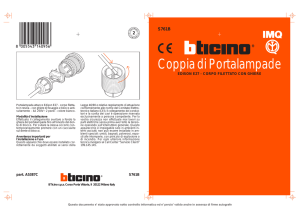 Coppia di Portalampade