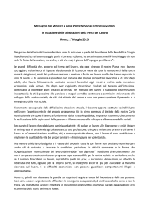 Messaggio_ Giovannini_1maggio2013