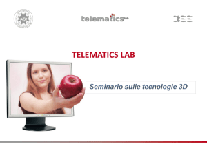 Tecniche di visualizzazione 3D