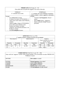 PREDICATO (Vol - istituto comprensivo di calcinaia