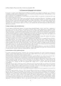 La Componente pedagogica nel marxismo