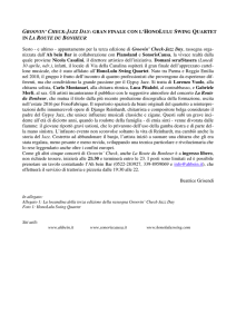 Comunicato Stampa Evento del 10 aprile