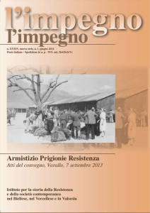 Numero 1/2014 de "l`impegno" in formato pdf