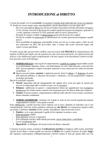 INTRODUZIONE al DIRITTO