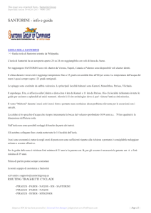 SANTORINI - info e guida