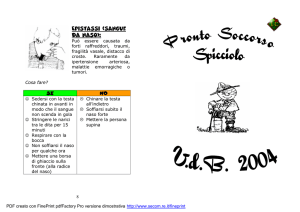 Manuale di Pronto soccorso per Lupetti - Digilander