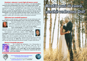 Beati i puri di cuore