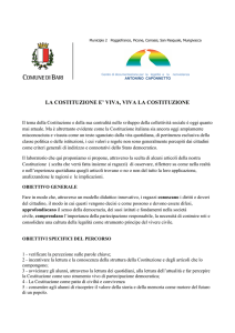 LA COSTITUZIONE E VIVA scheda laboratoriale