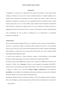 Nuovi farmaci della BPCO