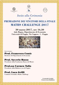 aula magna, dipartimento di economia Università di Foggia, Via