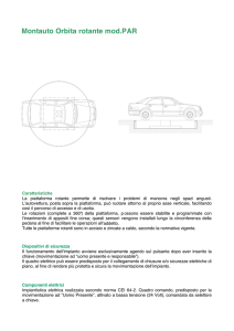 Montauto Orbita rotante mod.PAR